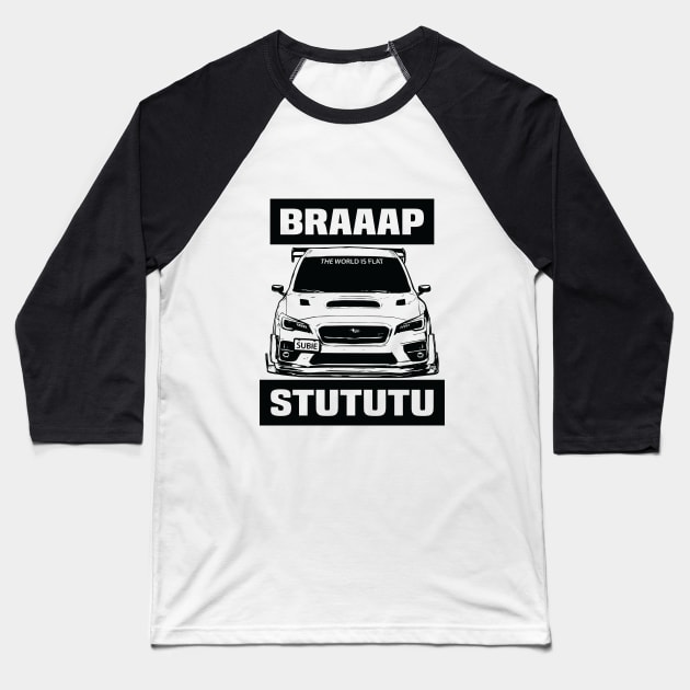 Subaru WRX STI Car - Impreza Raptor Eye Modified JDM Car Baseball T-Shirt by JDM-Rey